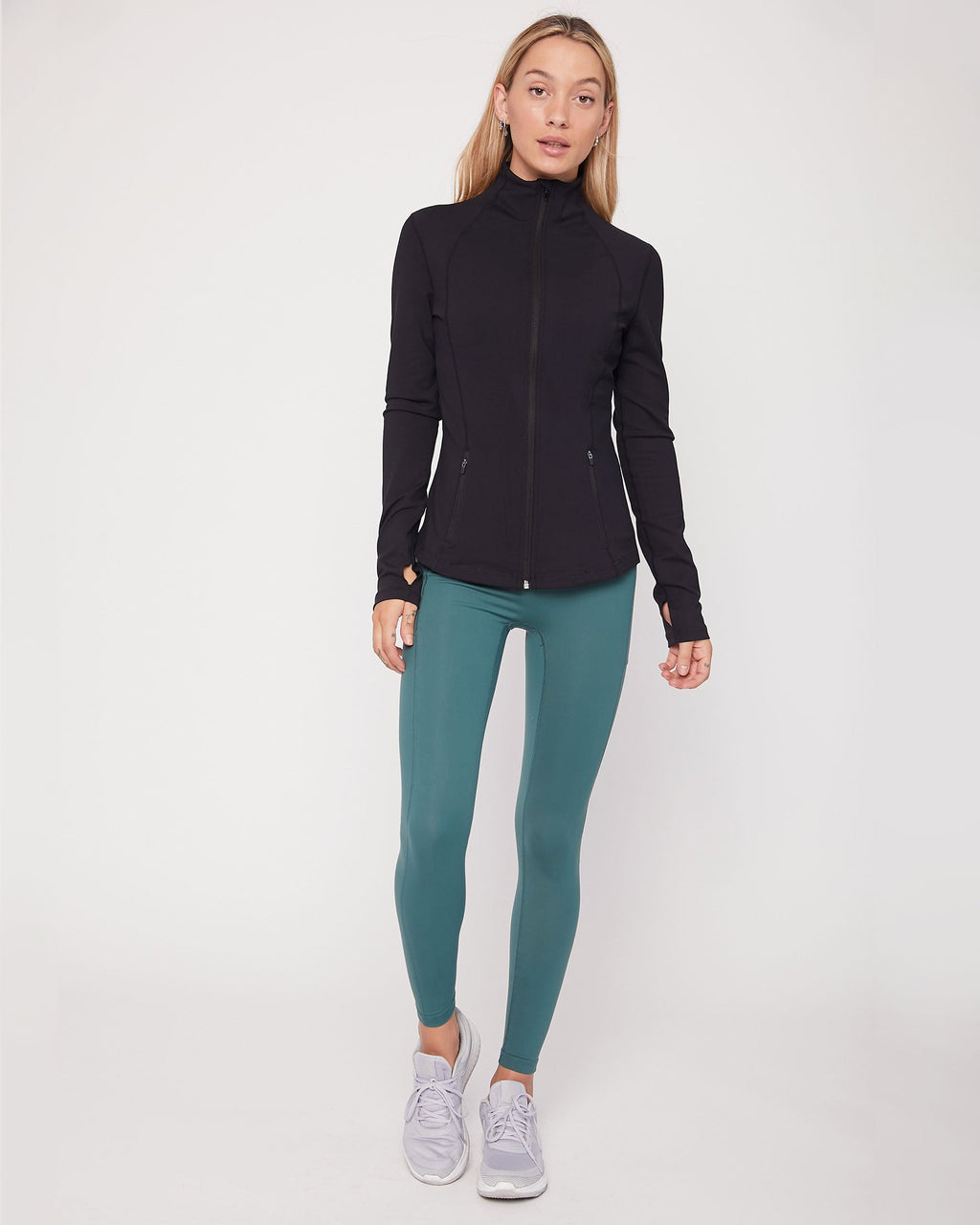 Zip Up Track Jacket