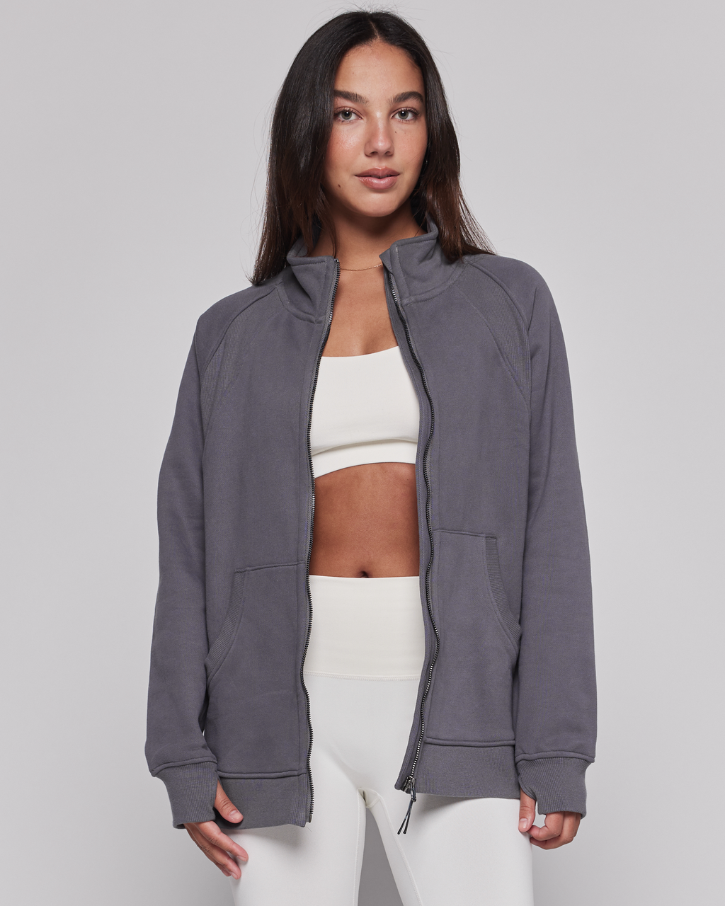 Effortless Fleece Oversized Jacket